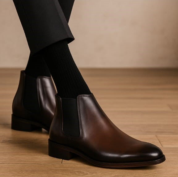 Chelsea Boots (Brown Leather)